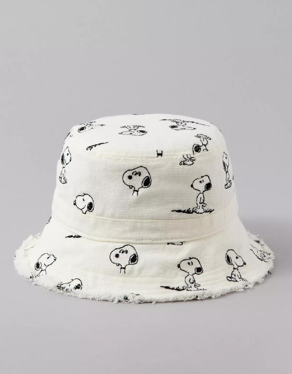american eagle AE Snoopy Bucket Hat
