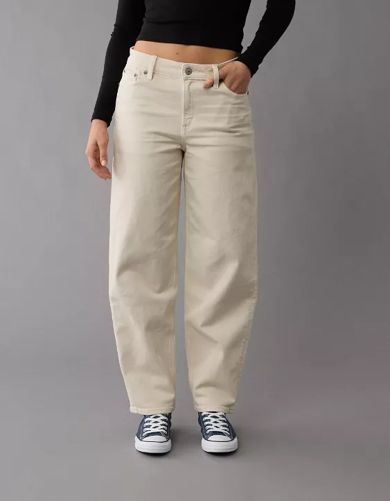 American Eagle AE Stretch Barrel Jean
