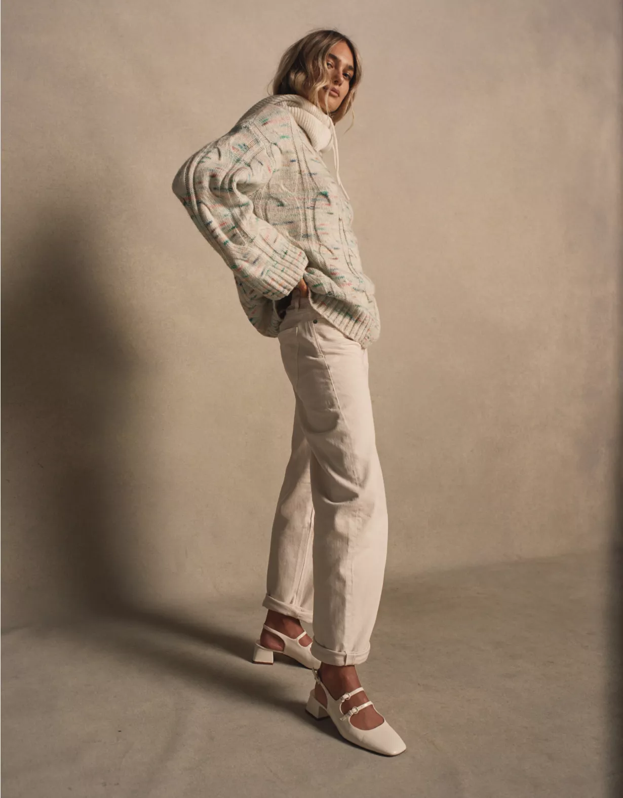 american eagle AE Stretch Barrel Jean