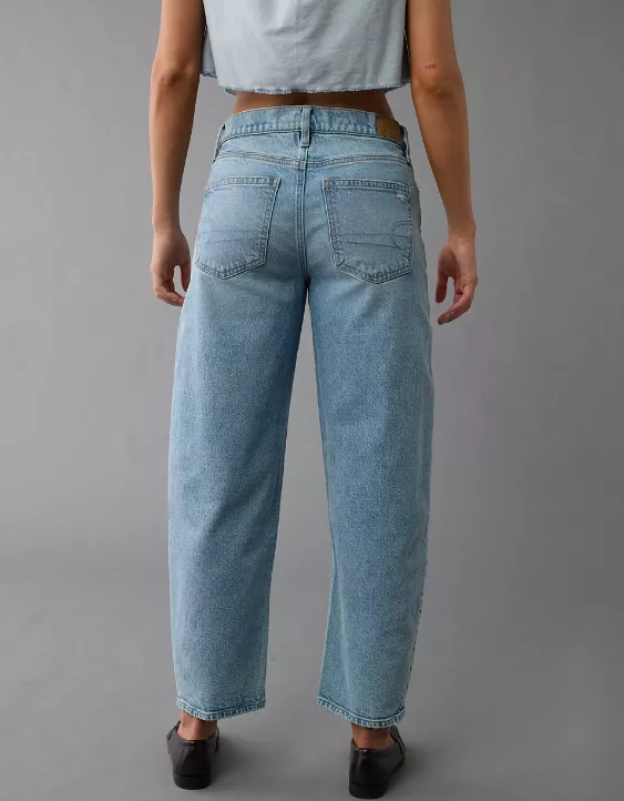 American Eagle AE Stretch Barrel Jean
