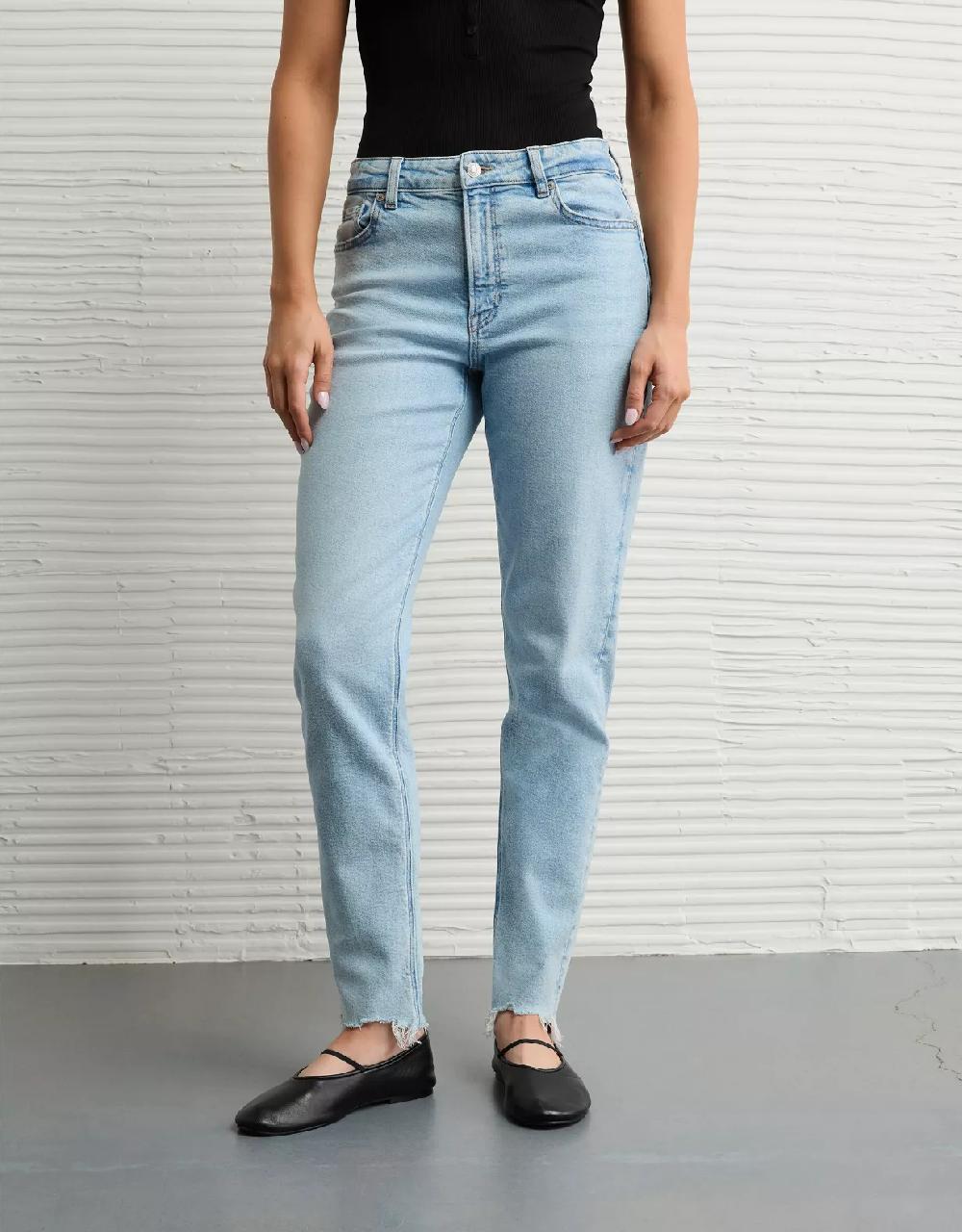 american eagle AE Stretch Mom Jean