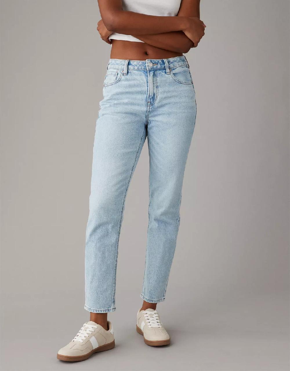 american eagle AE Strigid Mom Jean