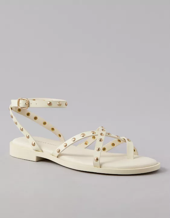 American Eagle AE Studded Ankle Strap Sandal