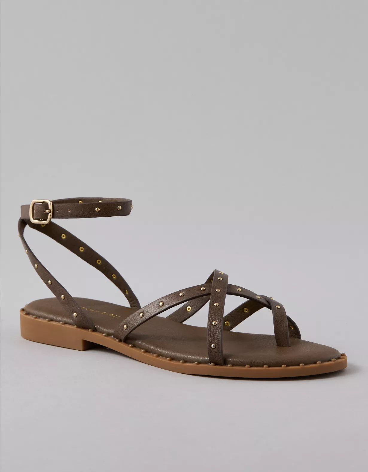 american eagle AE Studded Ankle Strap Sandal