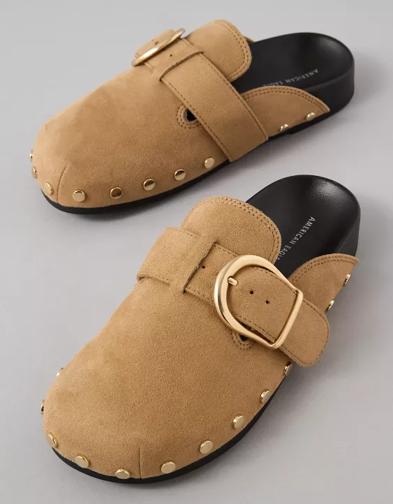 American Eagle AE Studded Buckle Clog