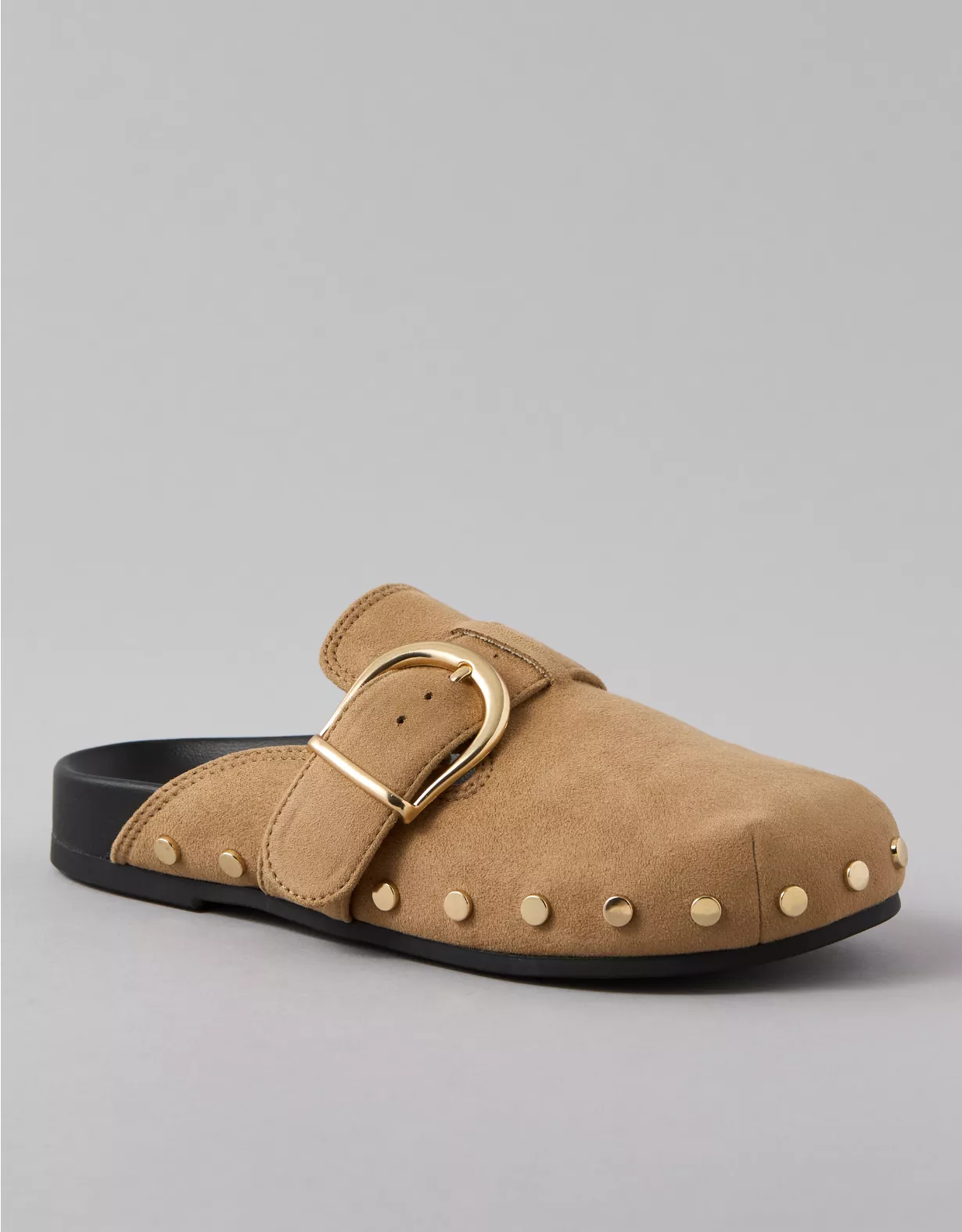american eagle AE Studded Buckle Clog
