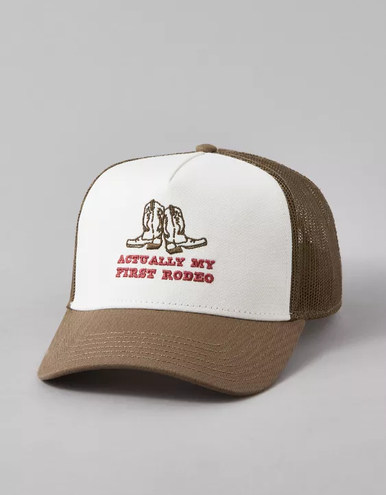 American Eagle AE Western Trucker Hat