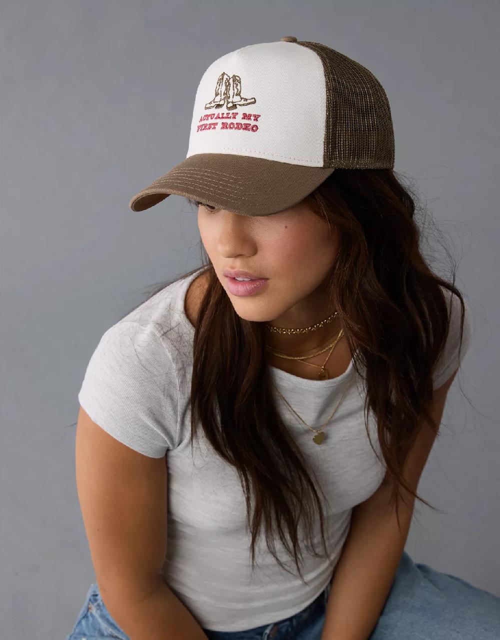 american eagle AE Western Trucker Hat