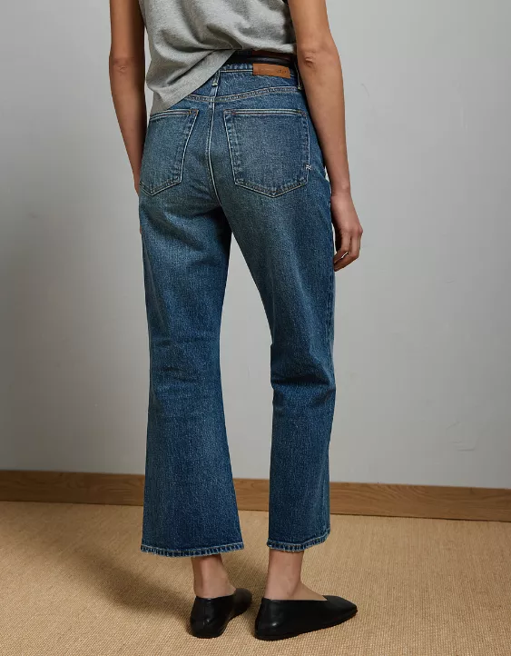 American Eagle AE77 Premium Bootcut Crop Jean