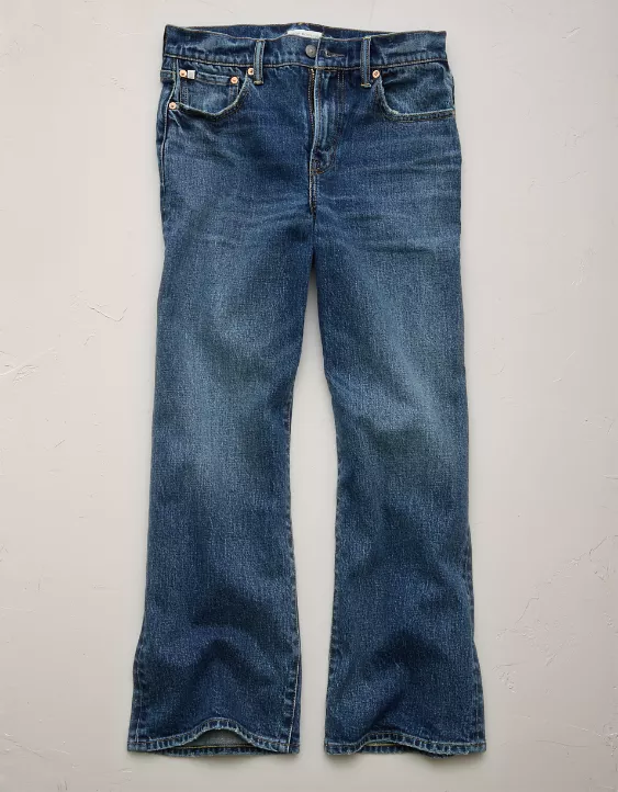 American Eagle AE77 Premium Bootcut Crop Jean