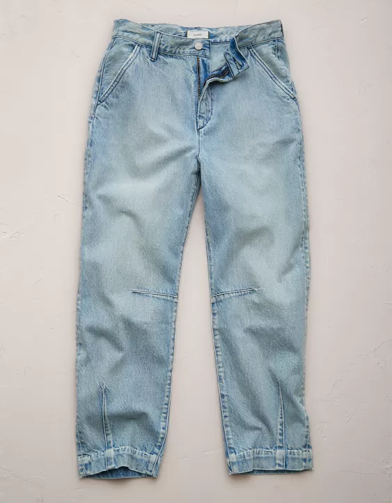 American Eagle AE77 Premium Pleated Barrel Jean