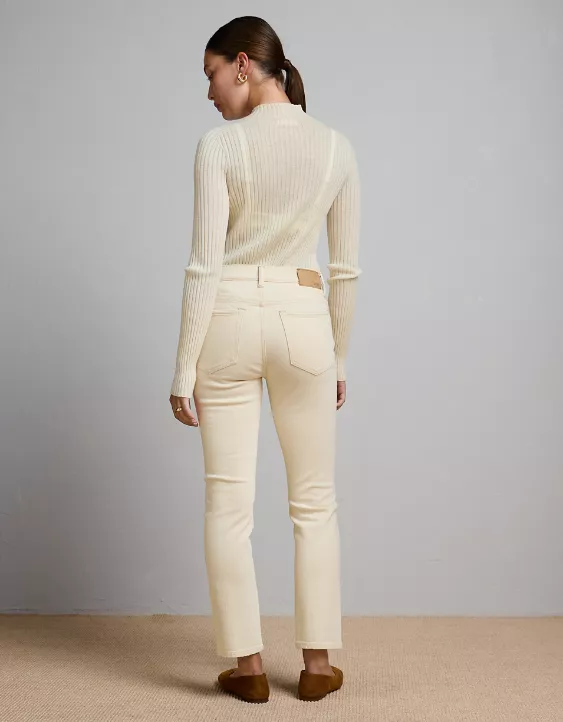 American Eagle AE77 Premium Straight Crop Jean