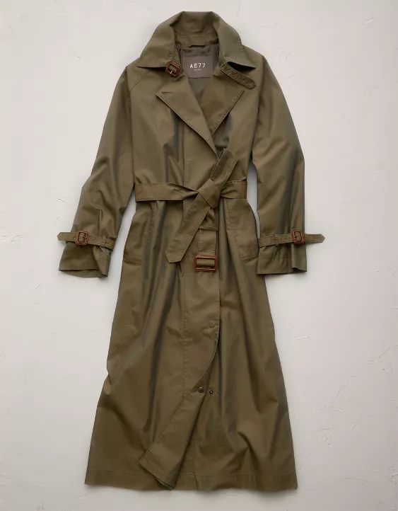 American Eagle AE77 Premium Trench Coat