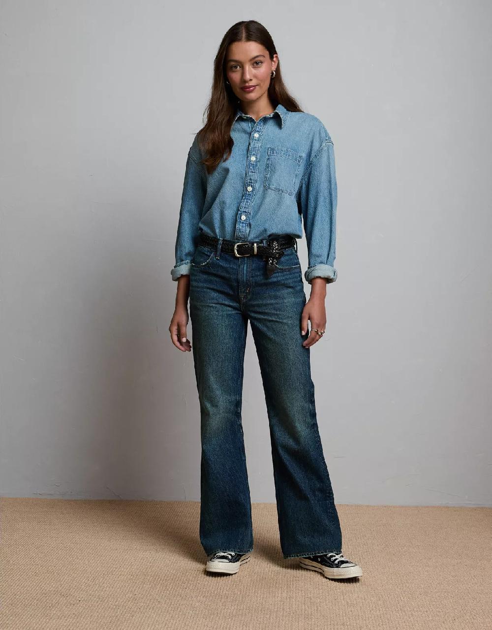 american eagle AE77 Premium Vintage Flare Jean