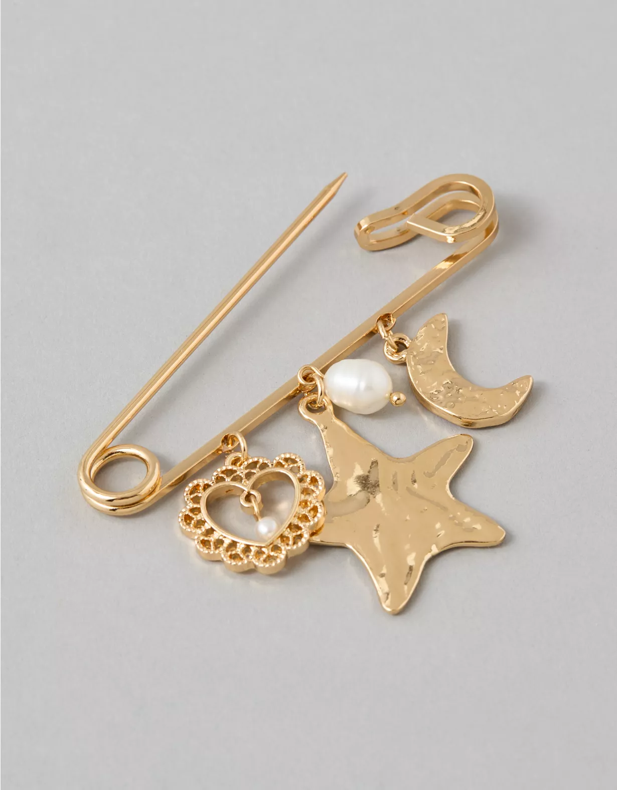 American Eagle AEO Charm Brooch