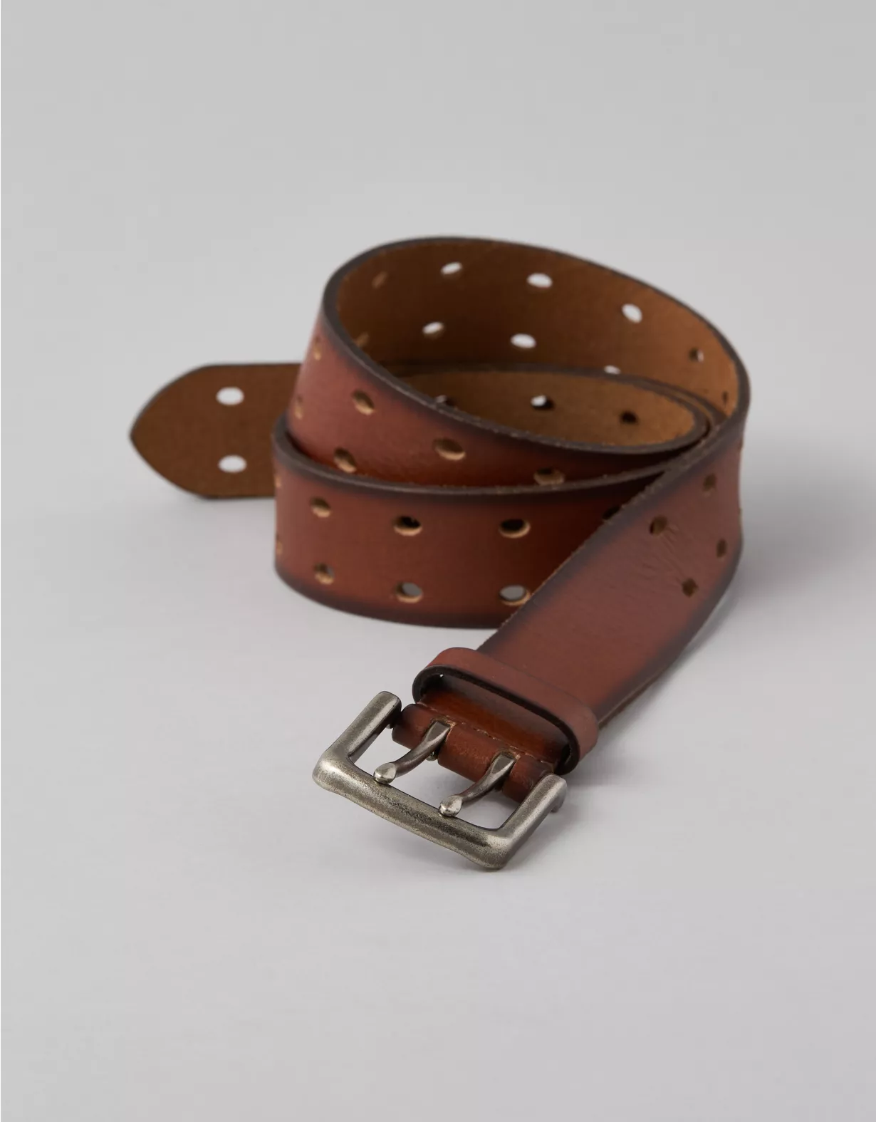 american eagle AEO Double-Prong Leather Belt