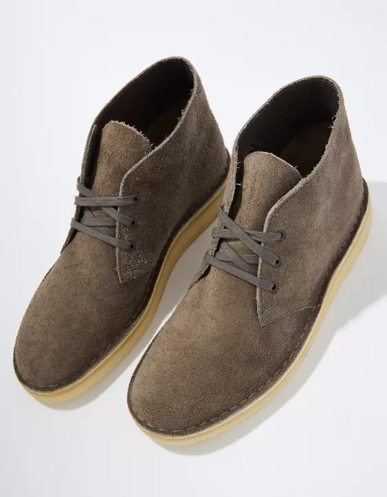 American Eagle Clarks Men's Desert Coal Boots