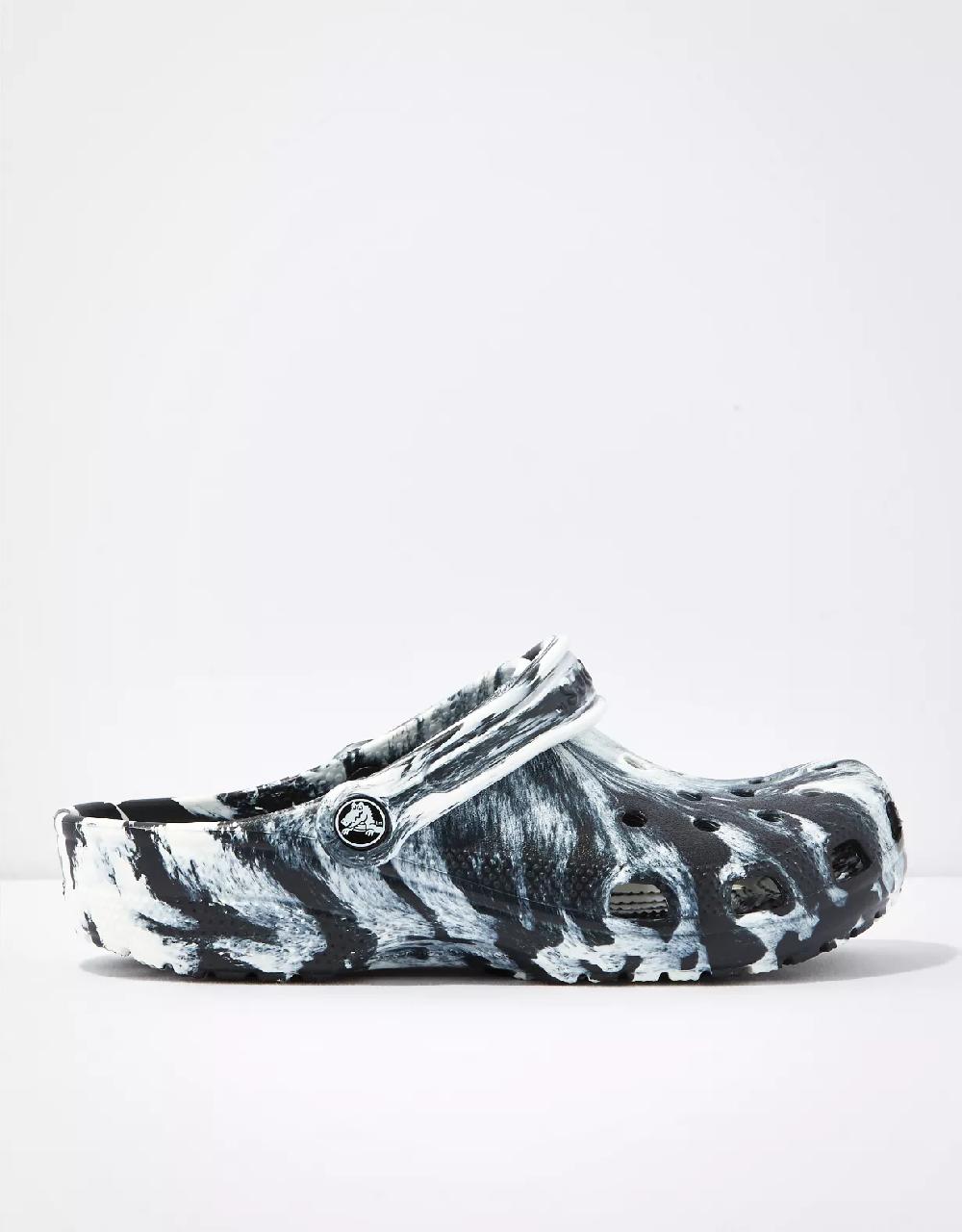 american eagle Crocs Classic Marbled Clog