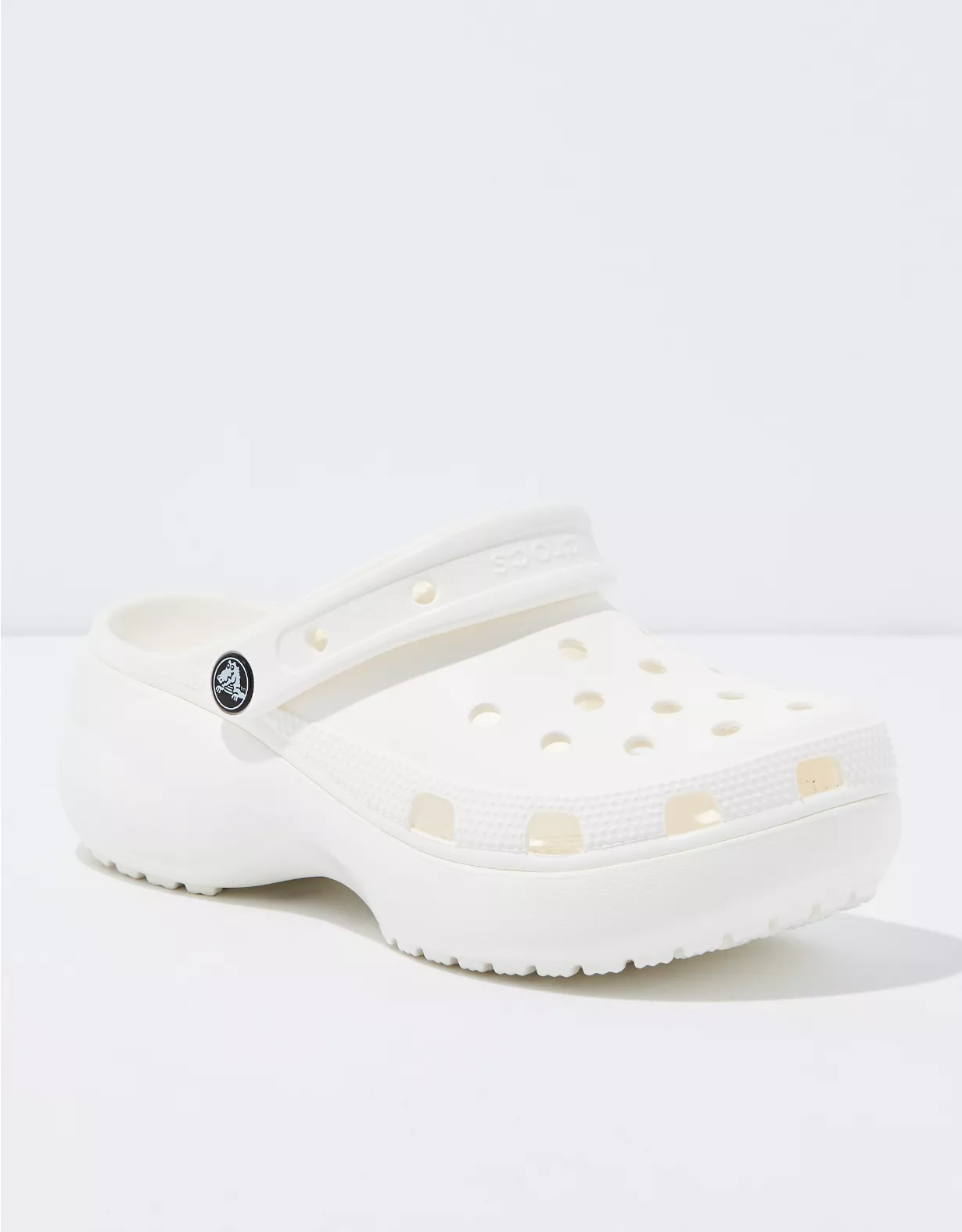 american eagle Crocs Platform Clog