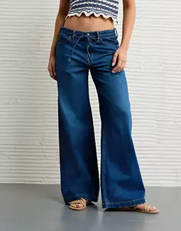 american eagle Women's Baggy & Wide-Leg Jeans