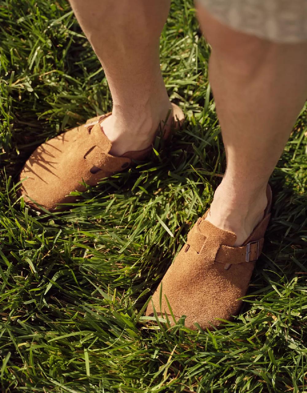 american eagle Birkenstock Men's Boston Soft Footbed Clog