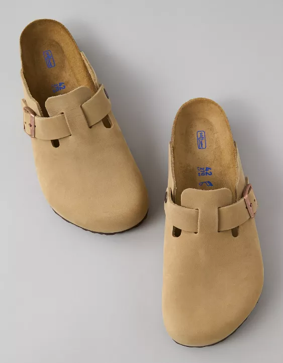 American Eagle Birkenstock Men's Boston Soft Footbed Clog