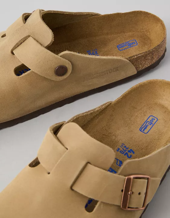 American Eagle Birkenstock Men's Boston Soft Footbed Clog