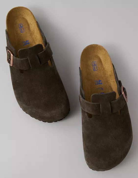 American Eagle Birkenstock Men's Boston Soft Footbed Clog