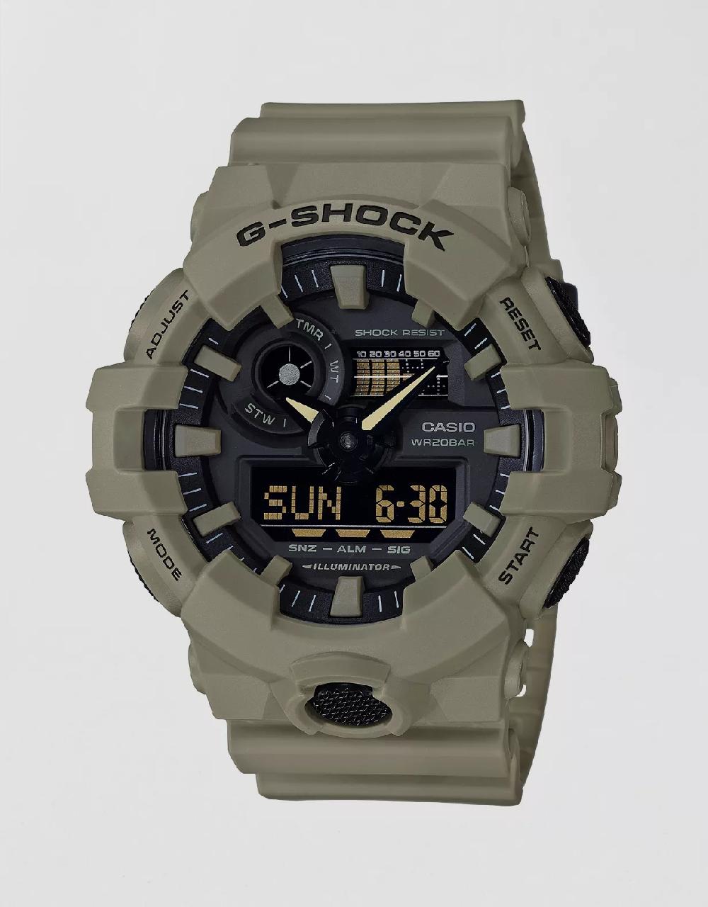 american eagle Casio G-Shock Front-Button Analog Digital Resin Watch