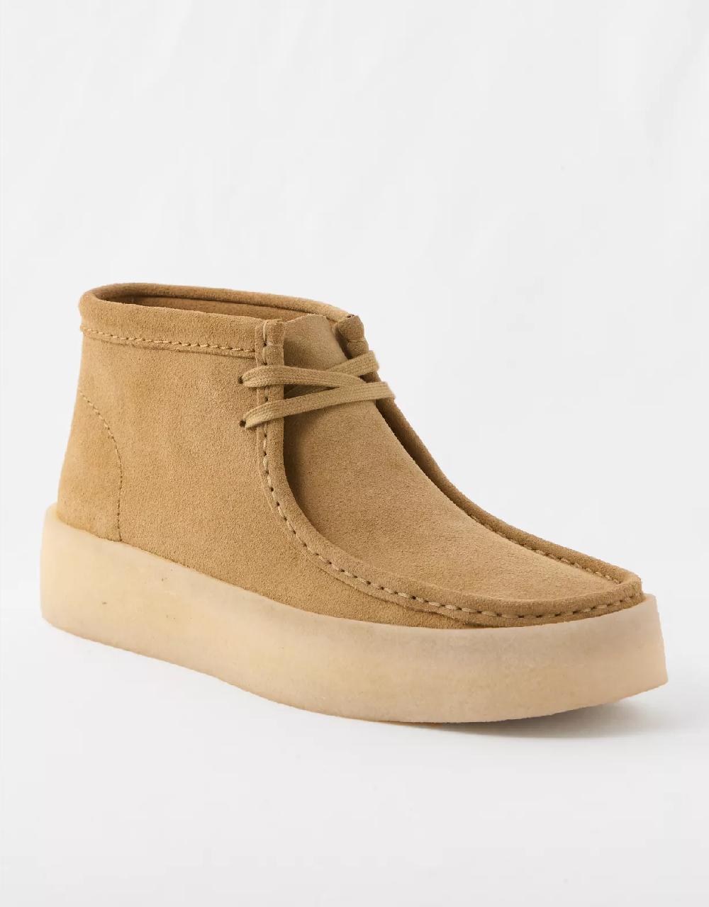 american eagle Clarks Men's Wallabee Suede Moccasin