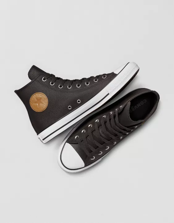 American Eagle Converse Chuck Taylor All Star High-Top Leather Sneaker