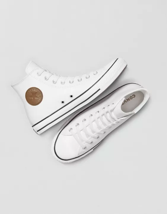 American Eagle Converse Chuck Taylor All Star High-Top Leather Sneaker