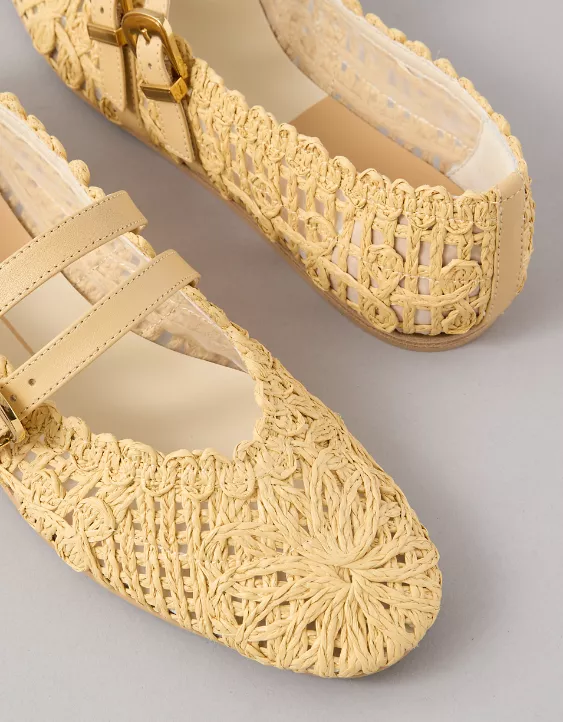 American Eagle Dolce Vita Baylee Sunflower Ballet Flats