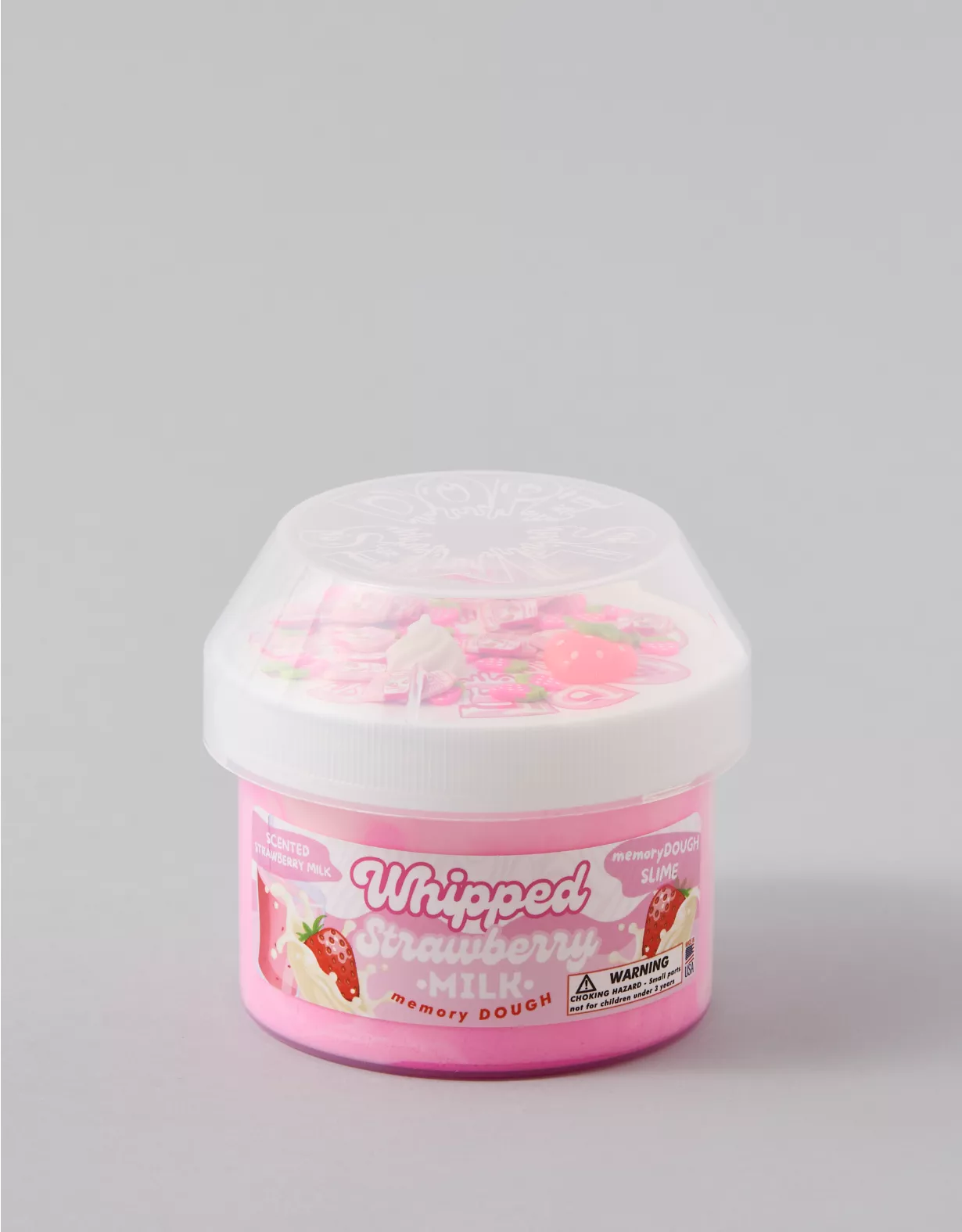 american eagle Dope Slimes Whipped Strawberry Milk Slime