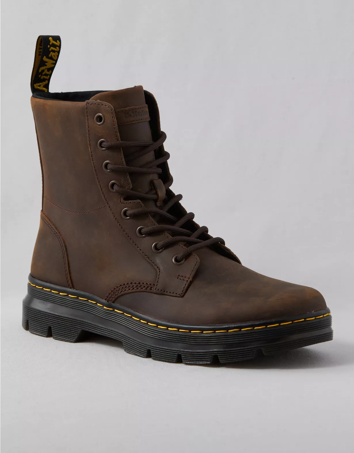 american eagle Dr. Martens Men's Combs Leather Casual Boots