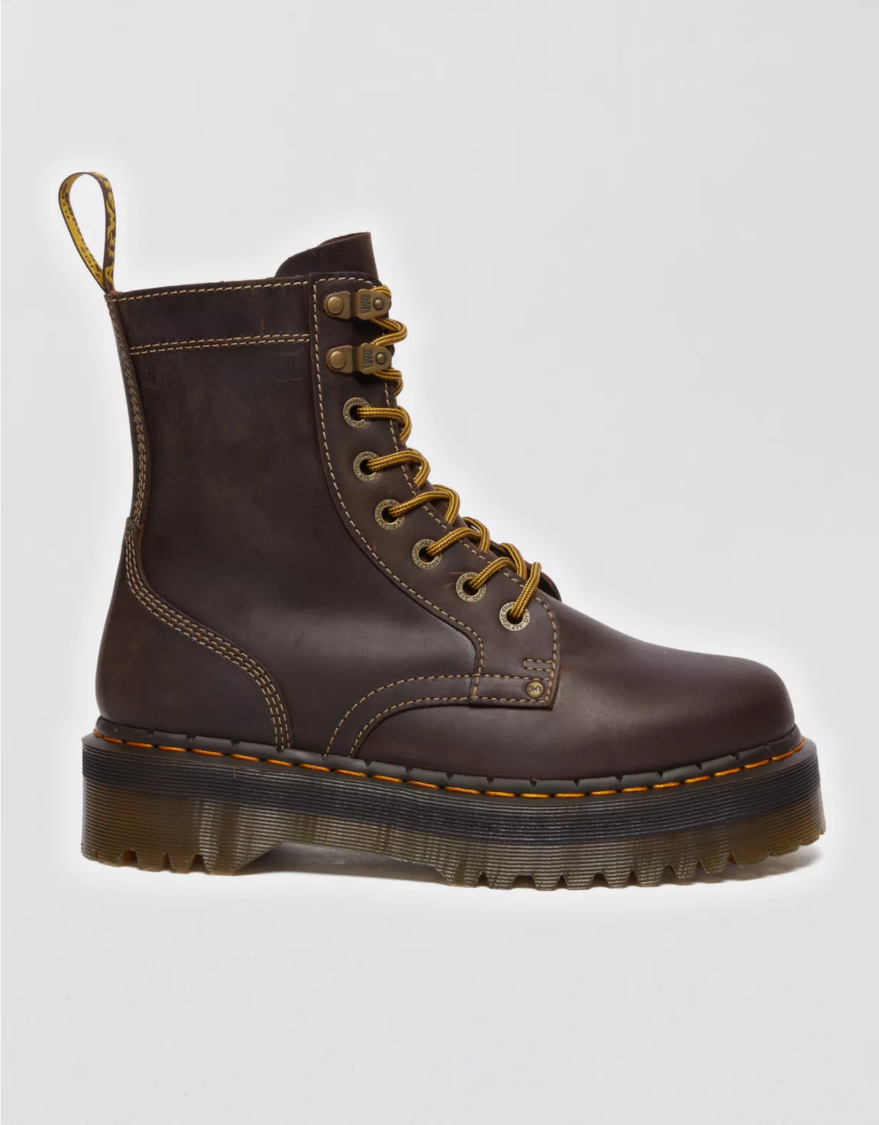 American Eagle Dr. Martens Women's Jadon Arc Leather Platform Boot