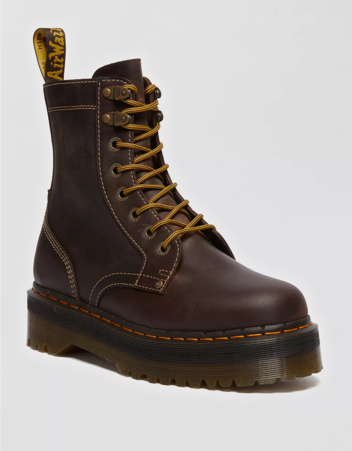 american eagle Dr. Martens Women's Jadon Arc Leather Platform Boot