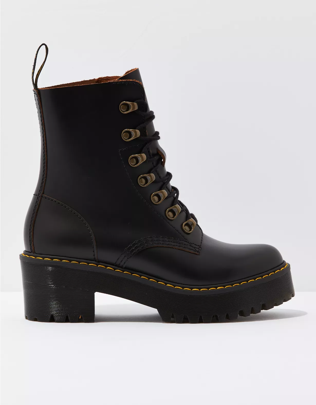american eagle Dr. Martens Women's Leona Platform Boot