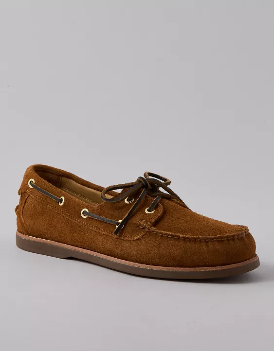 American Eagle G.H. Bass Men's Hampton Leather Boat Shoe