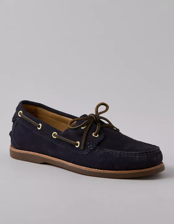 American Eagle G.H. Bass Men's Hampton Leather Boat Shoe