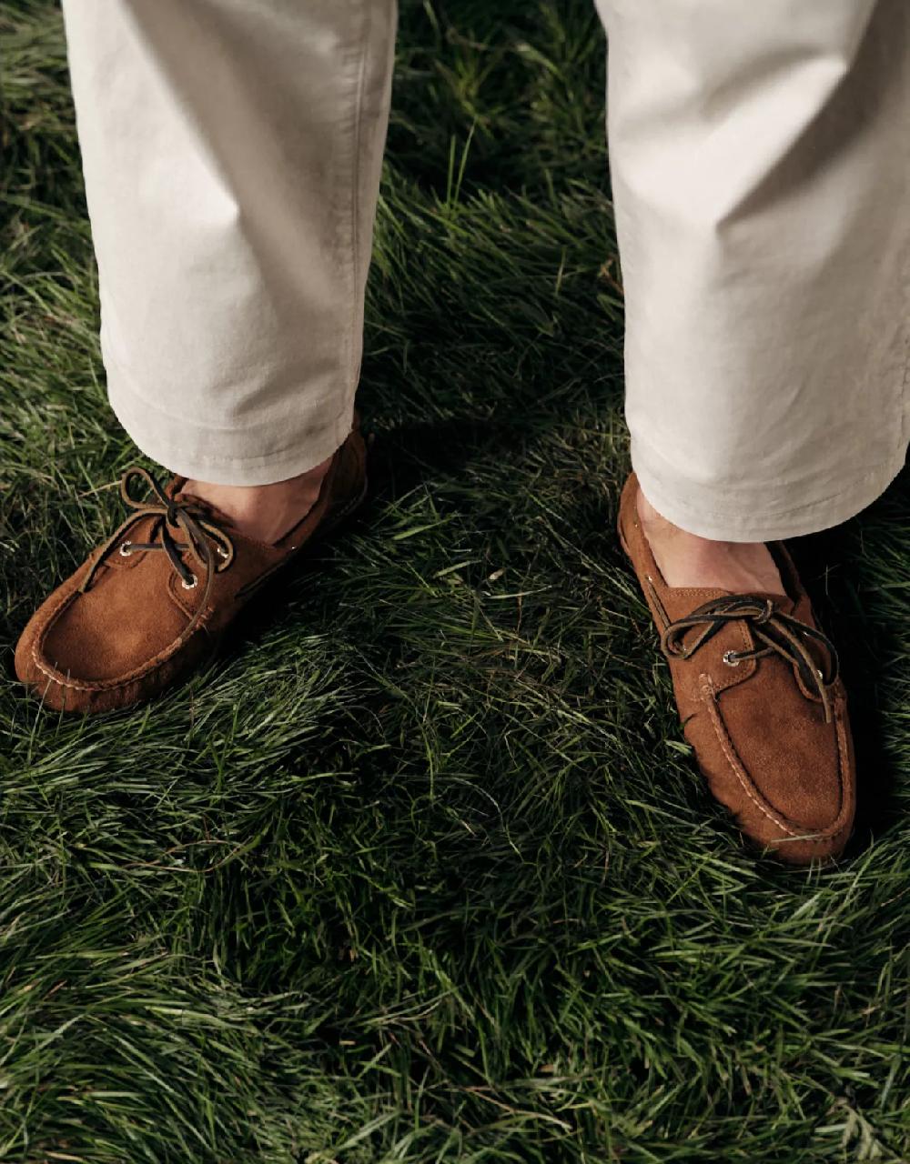 american eagle G.H. Bass Men's Hampton Leather Boat Shoe