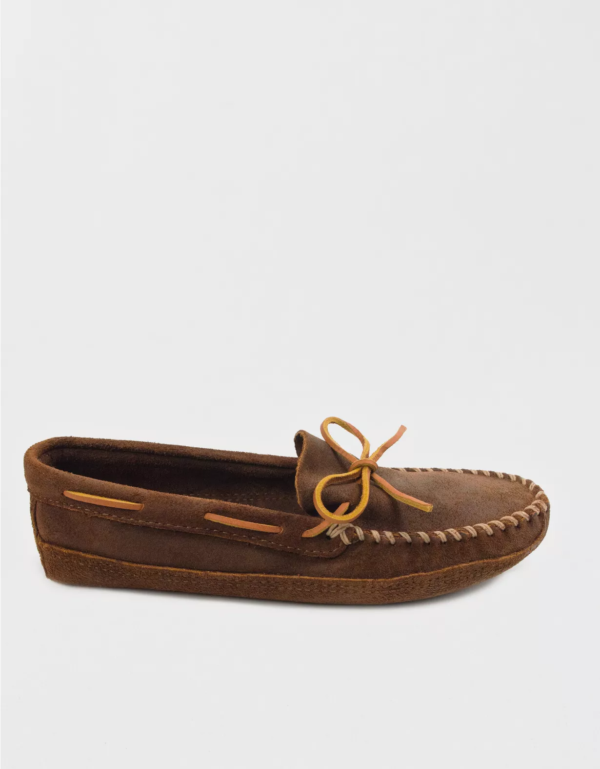 American Eagle Minnetonka Double Bottom Softsole Moccasin