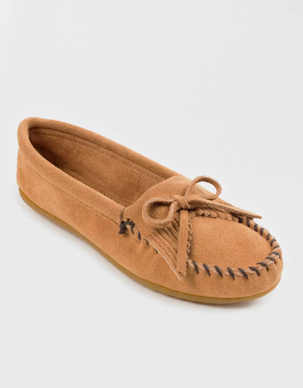american eagle Minnetonka Women's Kilty Hardsole Moccasin