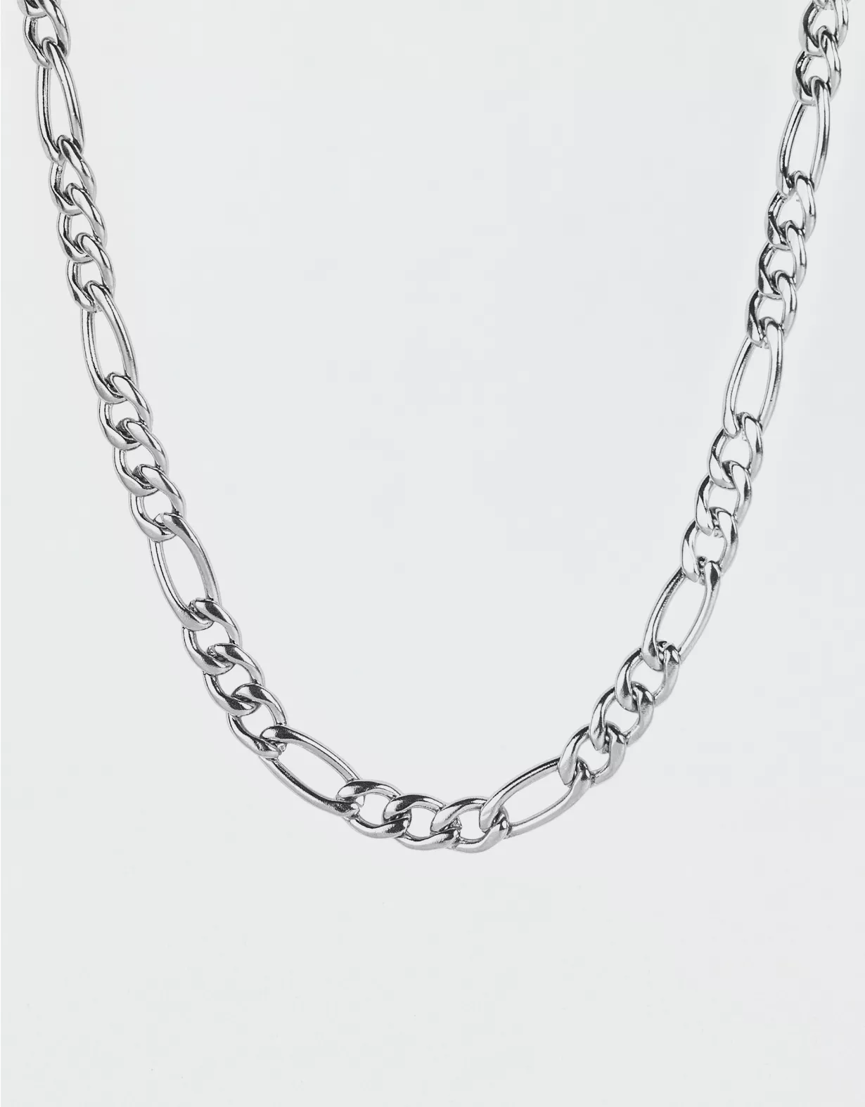 american eagle West Coast Jewelry Stainless Steel Figaro Chain Necklace
