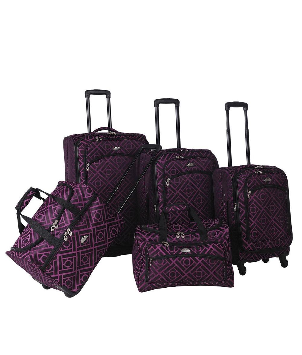 american flyer American Flyer Astor 5-Piece Spinner Luggage Set