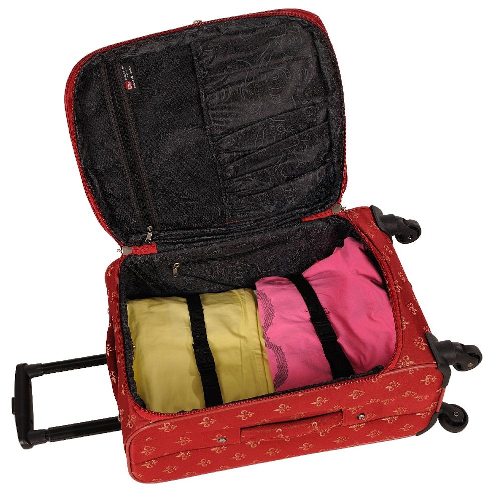 American Flyer American Flyer Fleur De Lis 21" Spinner Luggage
