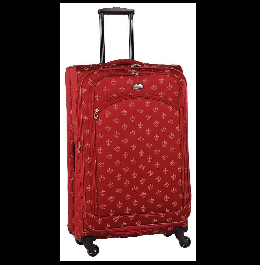 american flyer American Flyer Fleur De Lis 25" Spinner Luggage