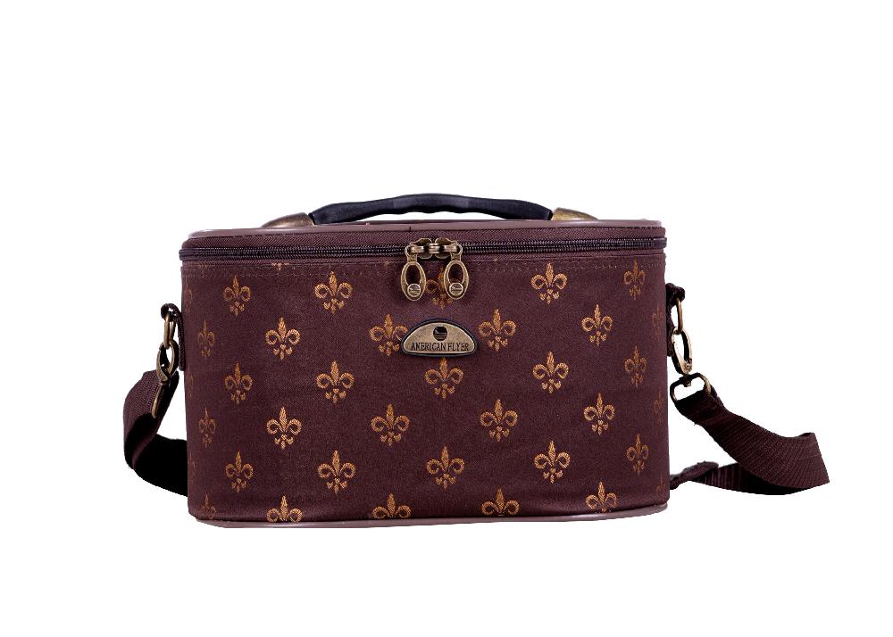 american flyer American Flyer Fleur De Lis Cosmetic Case