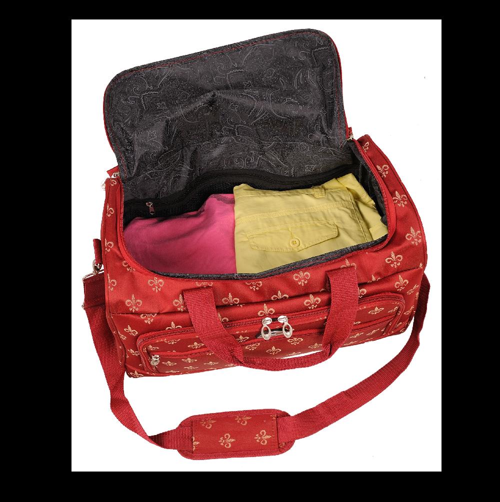 American Flyer American Flyer Fleur De Lis Duffel Bag