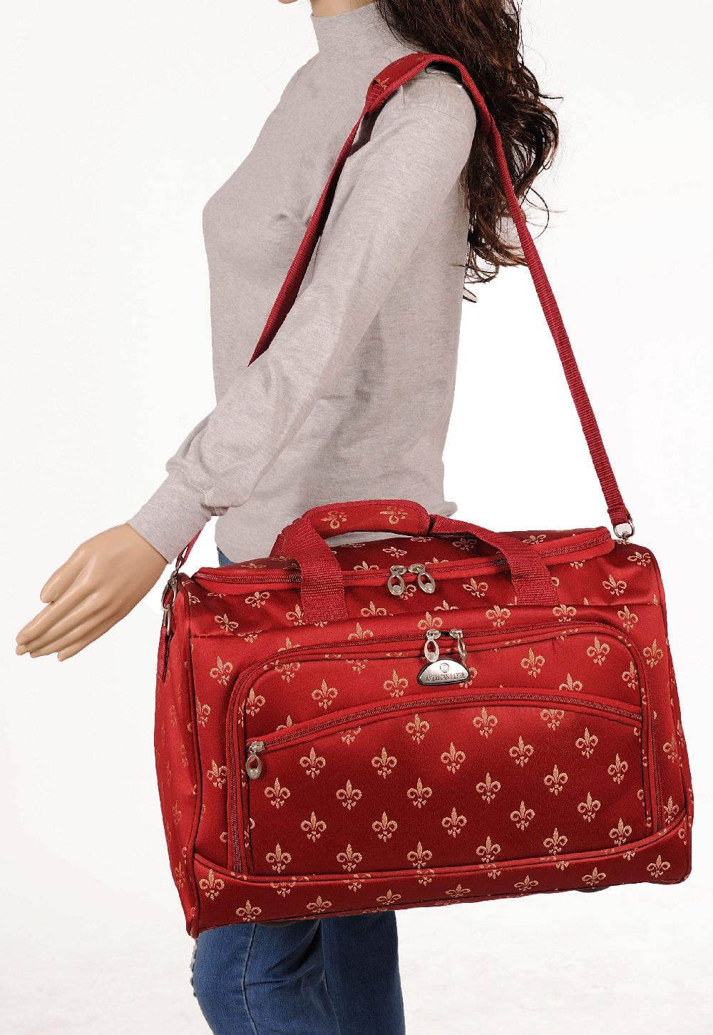 American Flyer American Flyer Fleur De Lis Duffel Bag